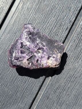 Raw Purple Flourite Specimen
